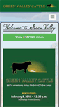 Mobile Screenshot of greenvalleycattle.com